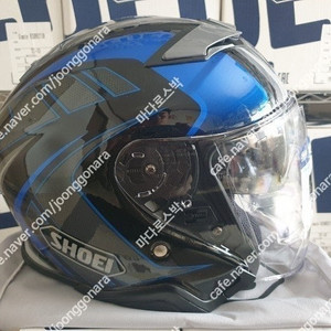 [미사용] 쇼에이(SHOEI) 제이크루즈2 아그레로 TC-2 블루&블랙 오픈페이스 헬멧 판매
