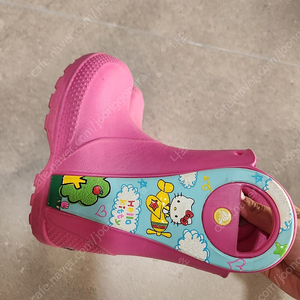 크록스 핸들잇 키티장화c9 15000원