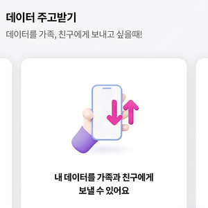 유플러스 데이터 2기가 3천원 팝니다.