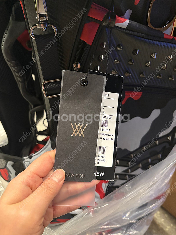 (정품 새상품) 어뉴 골프 스탠드백--5