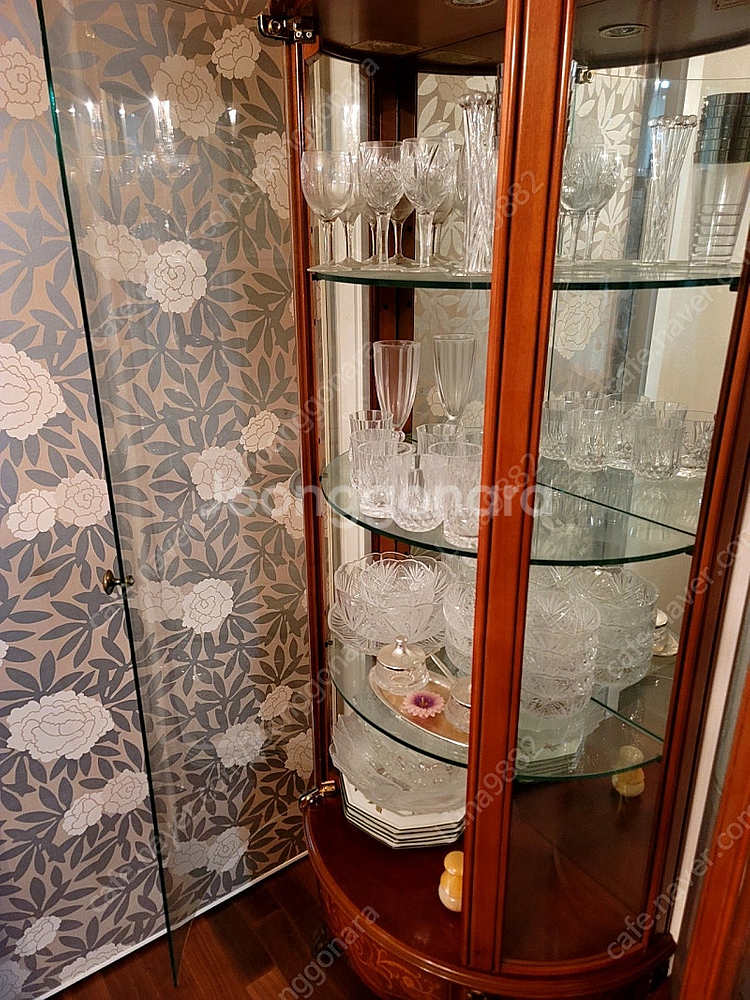 국내 제작 그릇 수납장 2set--2