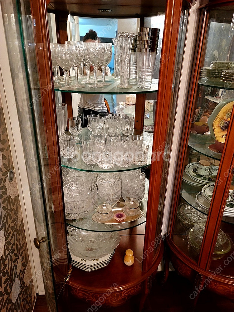 국내 제작 그릇 수납장 2set--3