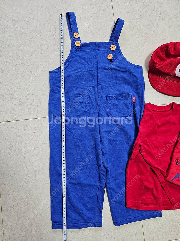 슈퍼마리오 코스튬 옷 어린이날 할로윈--1