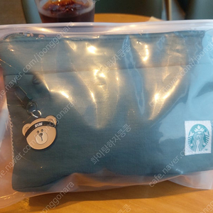 스타벅스 데일리 파우치백...초록색 새상품...13000원