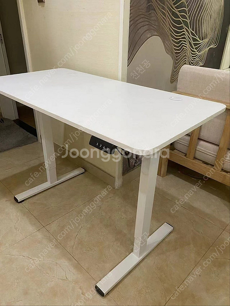 전동 높이 조절 스탠딩 책상, 고사양/보급형 컴퓨터, ...--0