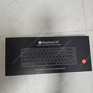 키크론 K7 갈축 미사용 새상품