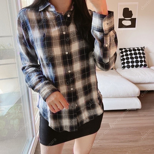폴로랄프로렌 여성 클래식 체크 셔츠
