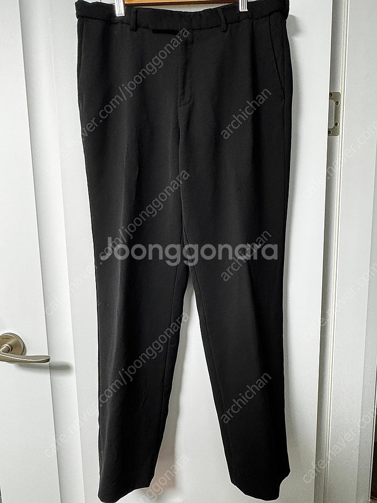 무신사 스탠다드 무탠다드 휩코드 세미 와이드 히든 밴딩...--0