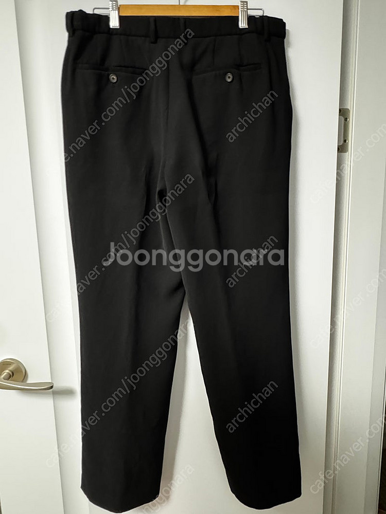 무신사 스탠다드 무탠다드 휩코드 세미 와이드 히든 밴딩...--1