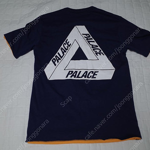 [M] 팔라스 (PALACE) 리버소 티셔츠 네이비 오렌지