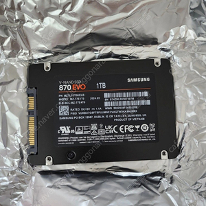 삼성 870 EVO SSD 1TB