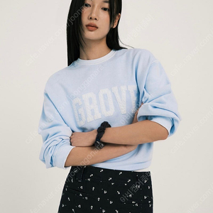 그로브 Pig Dyed Logo Sweatshirt
