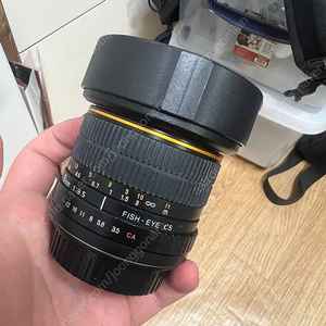 삼양 폴라 8mm 어안렌즈 캐논마운트