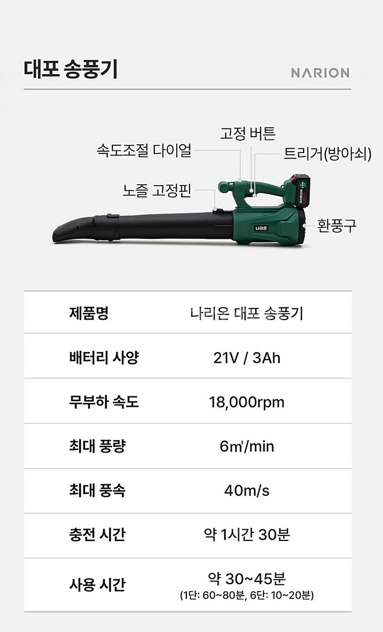 나리온 대포송풍기--2