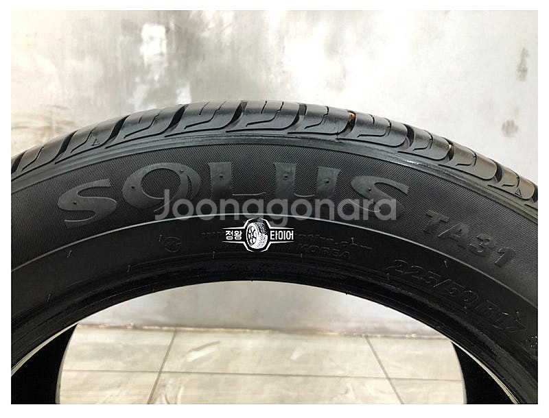 중고타이어 금호타이어 솔루스TA31 225/50R17 ...--3
