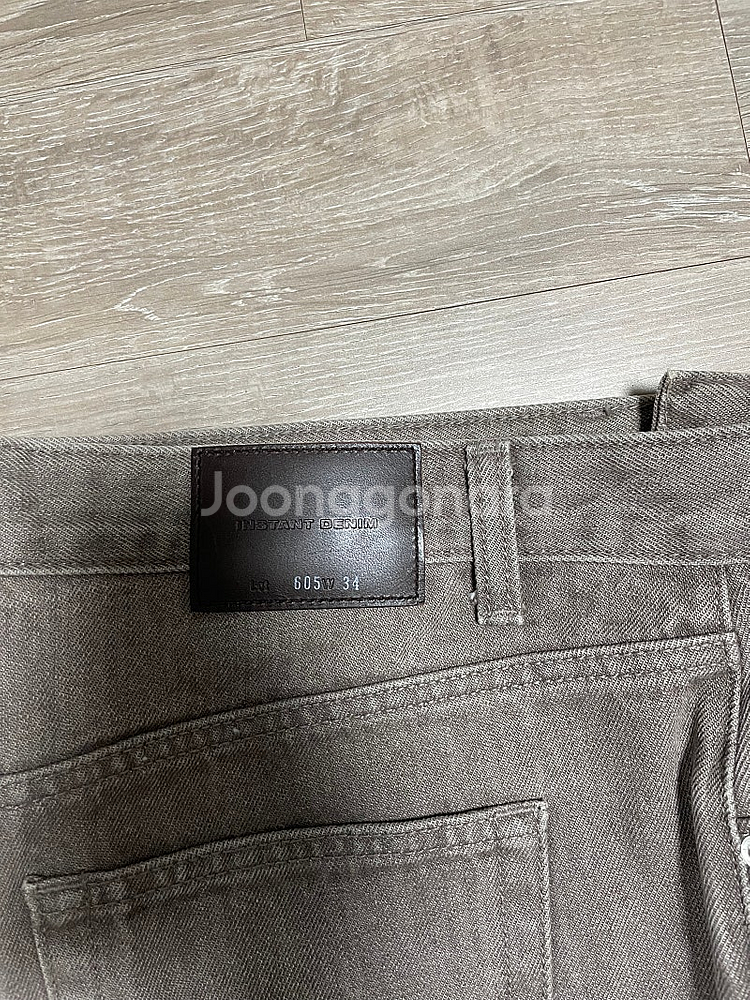 브랜디드 605 HARD TWIST DENIM MOCH...--4