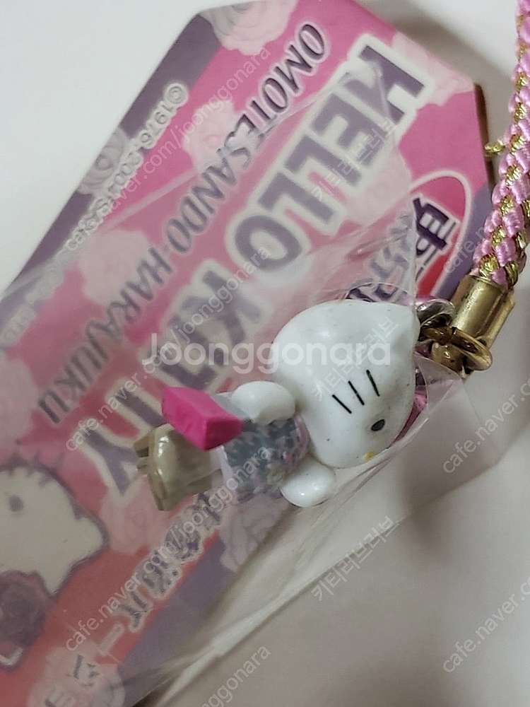 헬로키티 도쿄 한정 오모테산도 하라주쿠 키티 스트랩 롱...--3