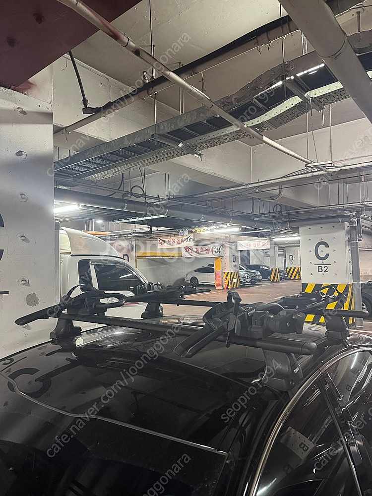 올뉴k7 툴레 754풋 가로바, 툴레 598블랙자전거 캐리어팝니다--0