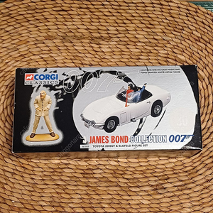Corgi 007 제임스본드 컬렉션 시리즈 미니카 도요타 2000GT