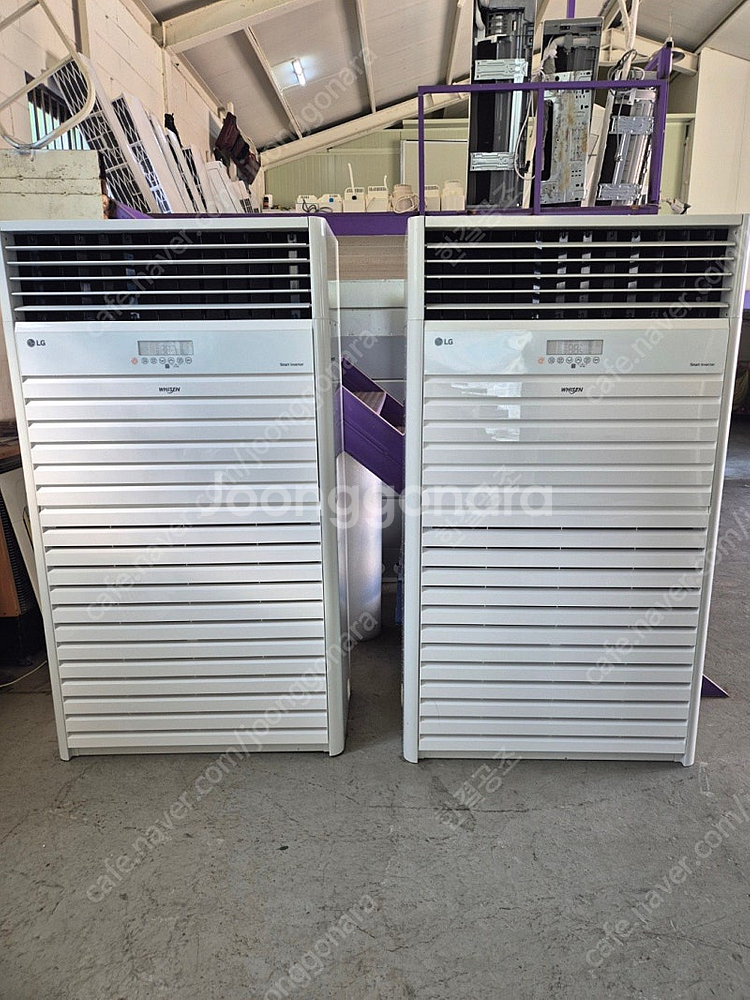 중고에어컨 22년식 LG 80평X2 멀티 시스템 인버터...--0