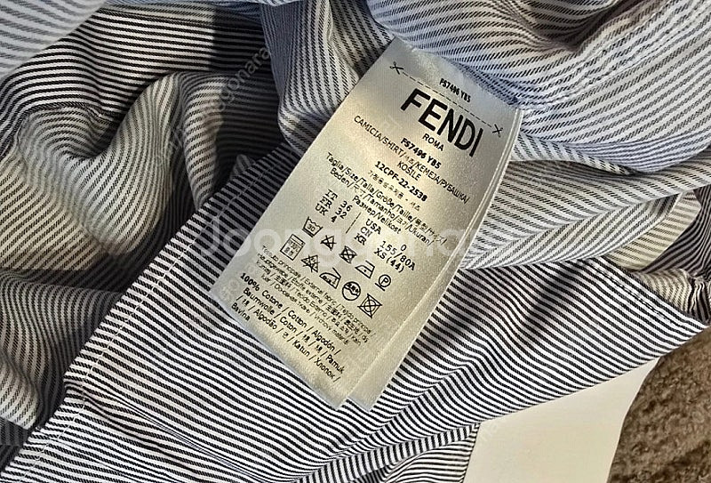 FENDI 정품 남방/셔츠 새상품--3