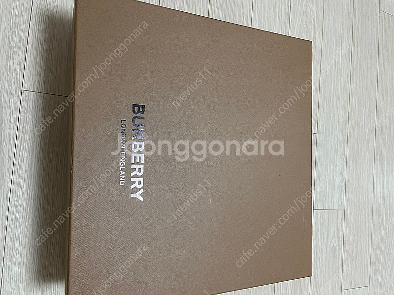 버버리 레인부츠 정품 31사이즈 새상품--4