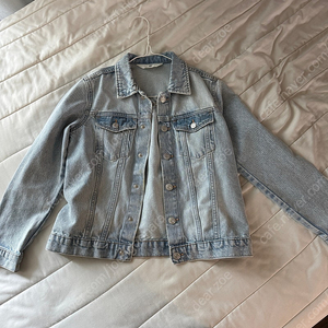 H&M 아동 청자켓 + 멜빵바지 세트(8-9y)