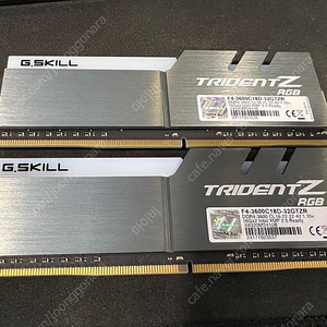 지스킬 G.SKILL DDR4-3600 CL18 TRIDENT Z RGB 패키지 (32GB(16Gx2)) 팝니다