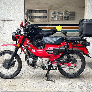 풀튜닝 헌터커브 레드 CT125 23년 신차급 24@@km 팝니다