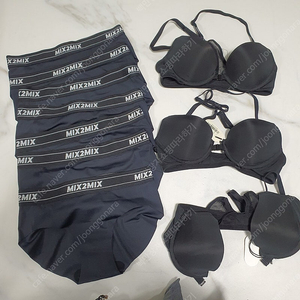 MIXXO 브라3장 팬티7장 새상품 무료배송