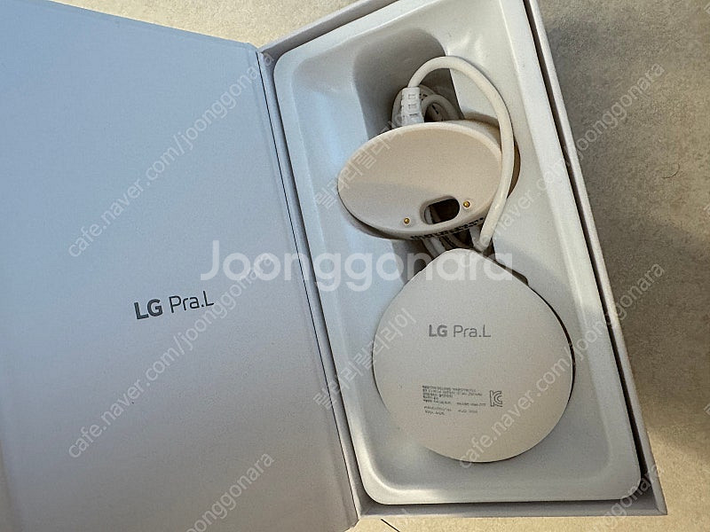 LG프라엘 워시팝 BCP2A 코코넛화이트 진동 클렌저--0
