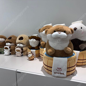 대형 온천 우소우소짱 브라운 40cm 저렴하게 팝니다.
