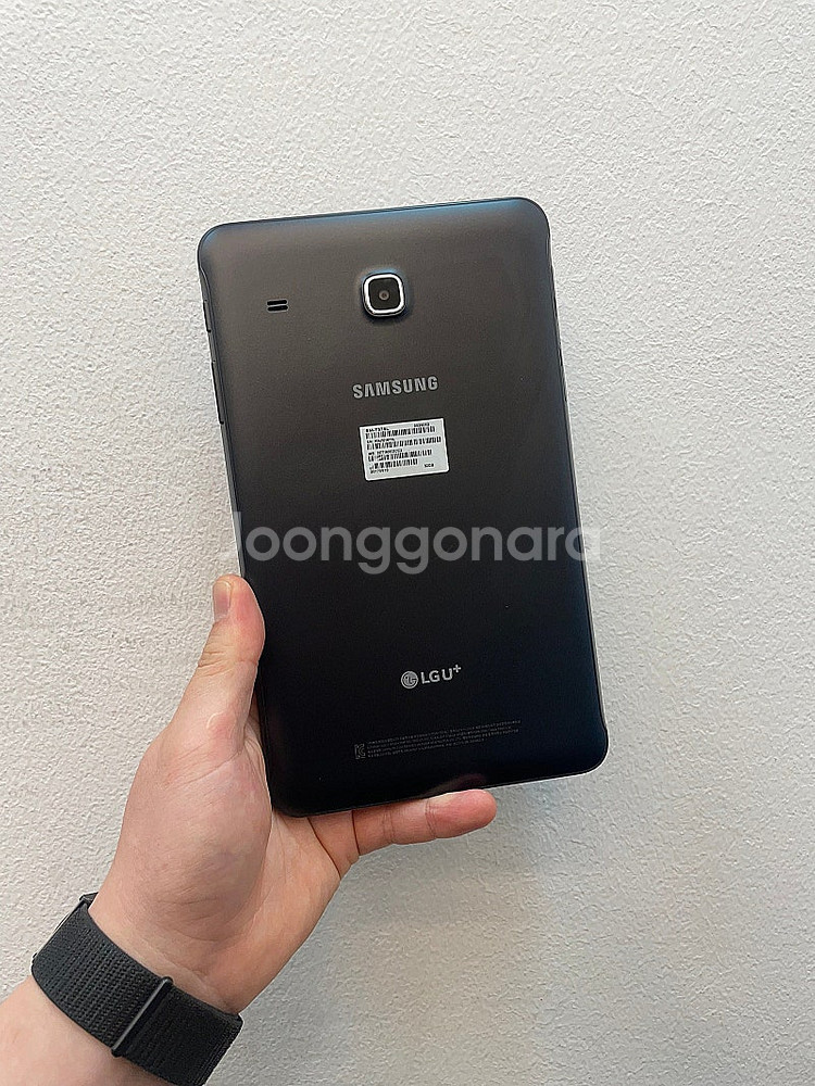 갤럭시탭E 8.0 LTE 블랙 32GB 무잔상 상태좋은...--0
