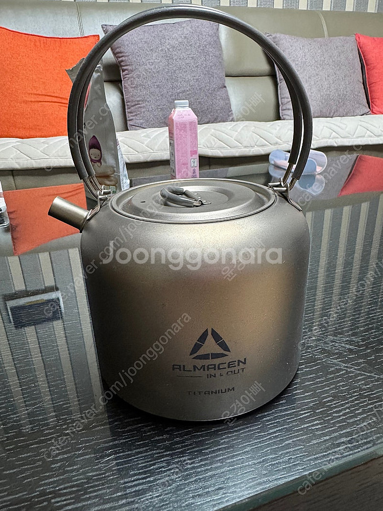 알마센 티타늄 티포트 주전자--1