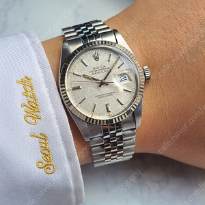[정품] 롤렉스 데이저스트 36 린넨 보카시다이얼 올제치 소장용 (Rolex Datejust Linen Dial Vintage)