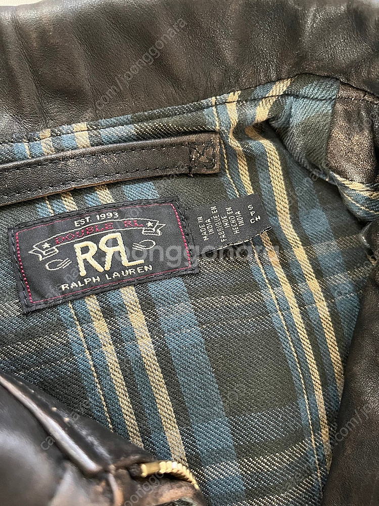 RRL 뉴스보이 레더자켓 S--1