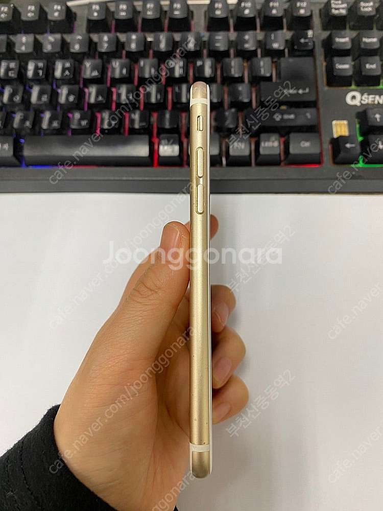 474877 아이폰6S 골드 액정SS급 16GB 무잔상...--4