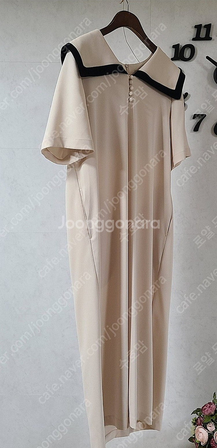 새상품 셀렙샵 세일러 카라 원피스 택포함--2