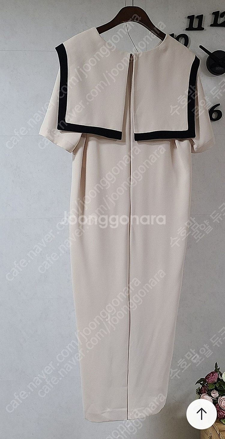 새상품 셀렙샵 세일러 카라 원피스 택포함--3