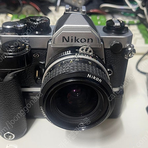 니콘 fm2 + 모터드라이브 md-12 + 28mm 2.8