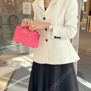 무던-울실크 햅번 자켓/쎄모먼