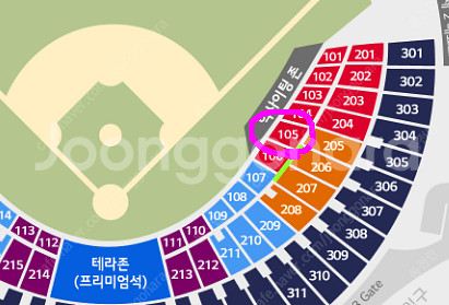 [정가이하] 오늘 4월22일(화) 잠실 엘지 엔씨 1루--0