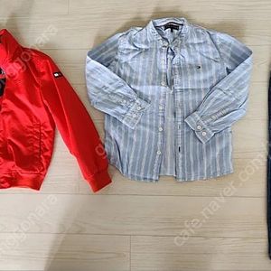 일괄택포)타미힐피거 116사이즈 점퍼, 셔츠, 청바지