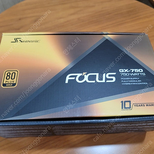 시소닉 FOCUS GOLD GX-750 풀모듈러