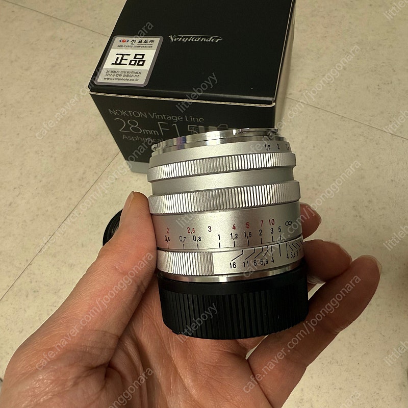 보이그랜더 녹턴 nokton vintage line 28mm f1.5 type i