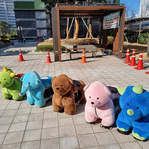 어린이날 놀이기구 전동디스코팡팡 동물라이더 범퍼카 회전비행기 대여