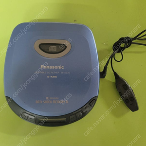 파나소닉 포터블 CD플레이어 SL-S230 휴대용시디피(cdp)