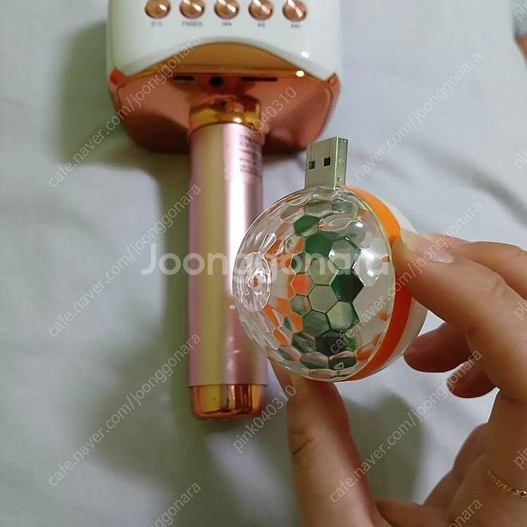 블루투스 노래방마이크 미러볼케이스 세트 SP3272MK...--4