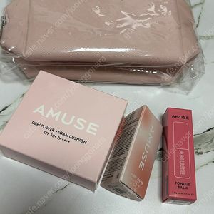 어뮤즈 쿠션,치크,립 새상품 일괄