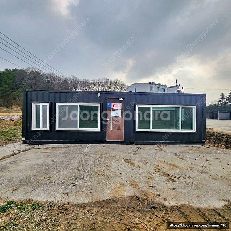 사무공간 + 주방 포함! 18평 사무실용 중고컨테이너 ...--0